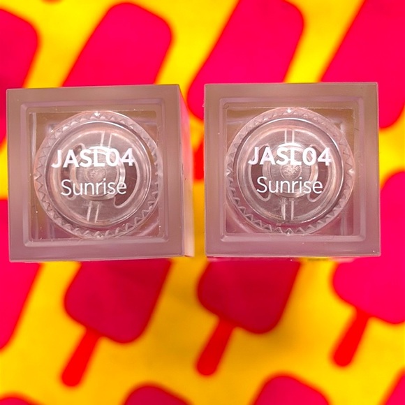 Brand New JOAH Jelly Bomb Highlighter & Two Air Light Satin Lipsticks in Sunrise - Picture 9 of 12